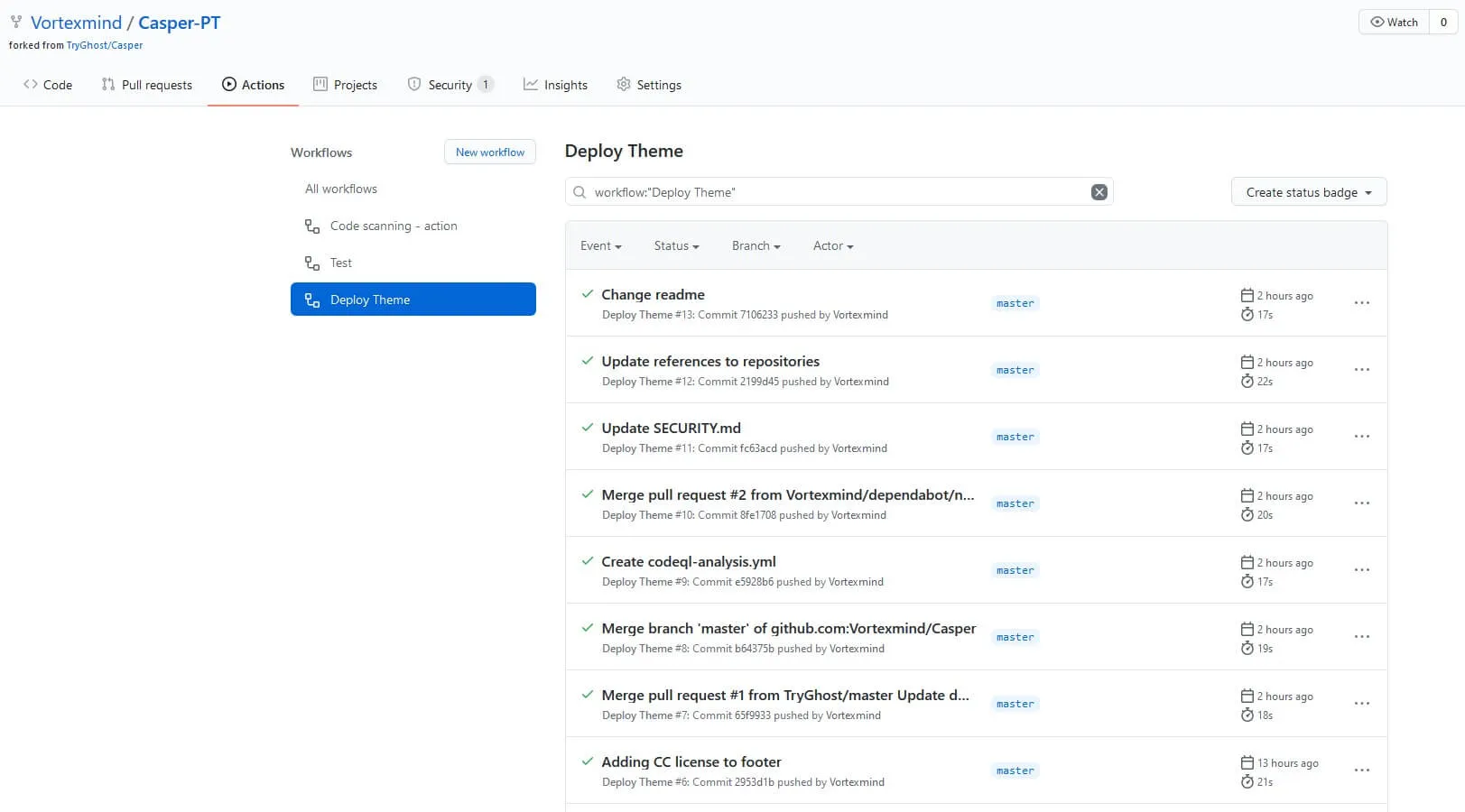 Github Actions 