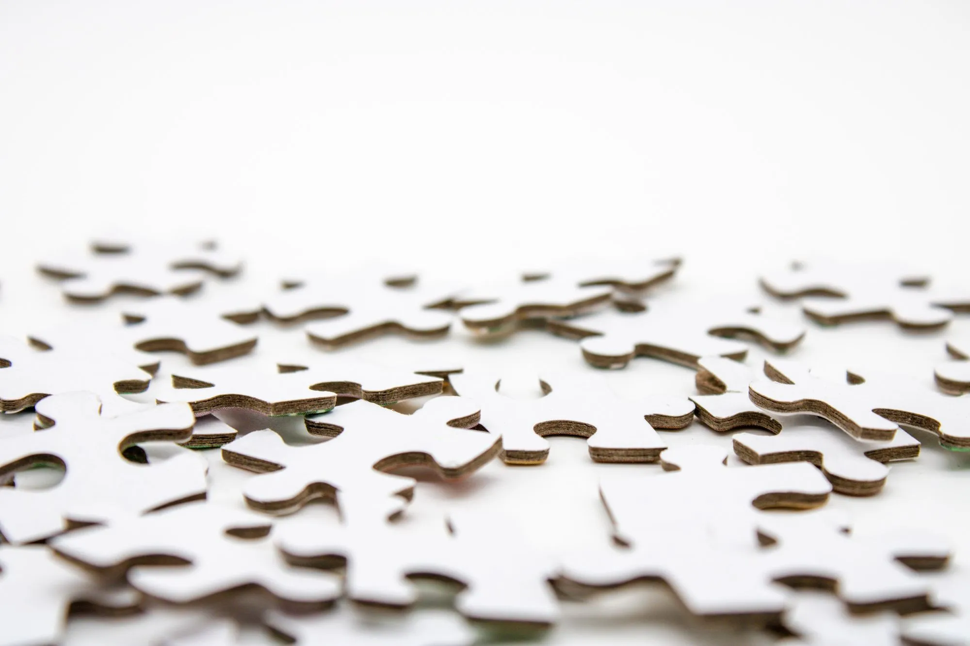 Puzzle pieces - Photo by Mel Poole